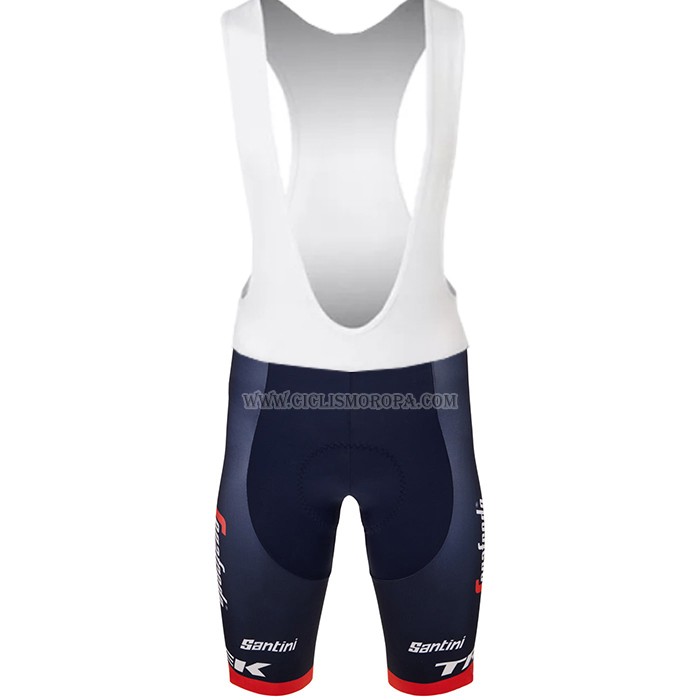 2023 Ropa Ciclismo Trek Segafredo Naranja Blanco Mangas Cortas y Culotte Corto